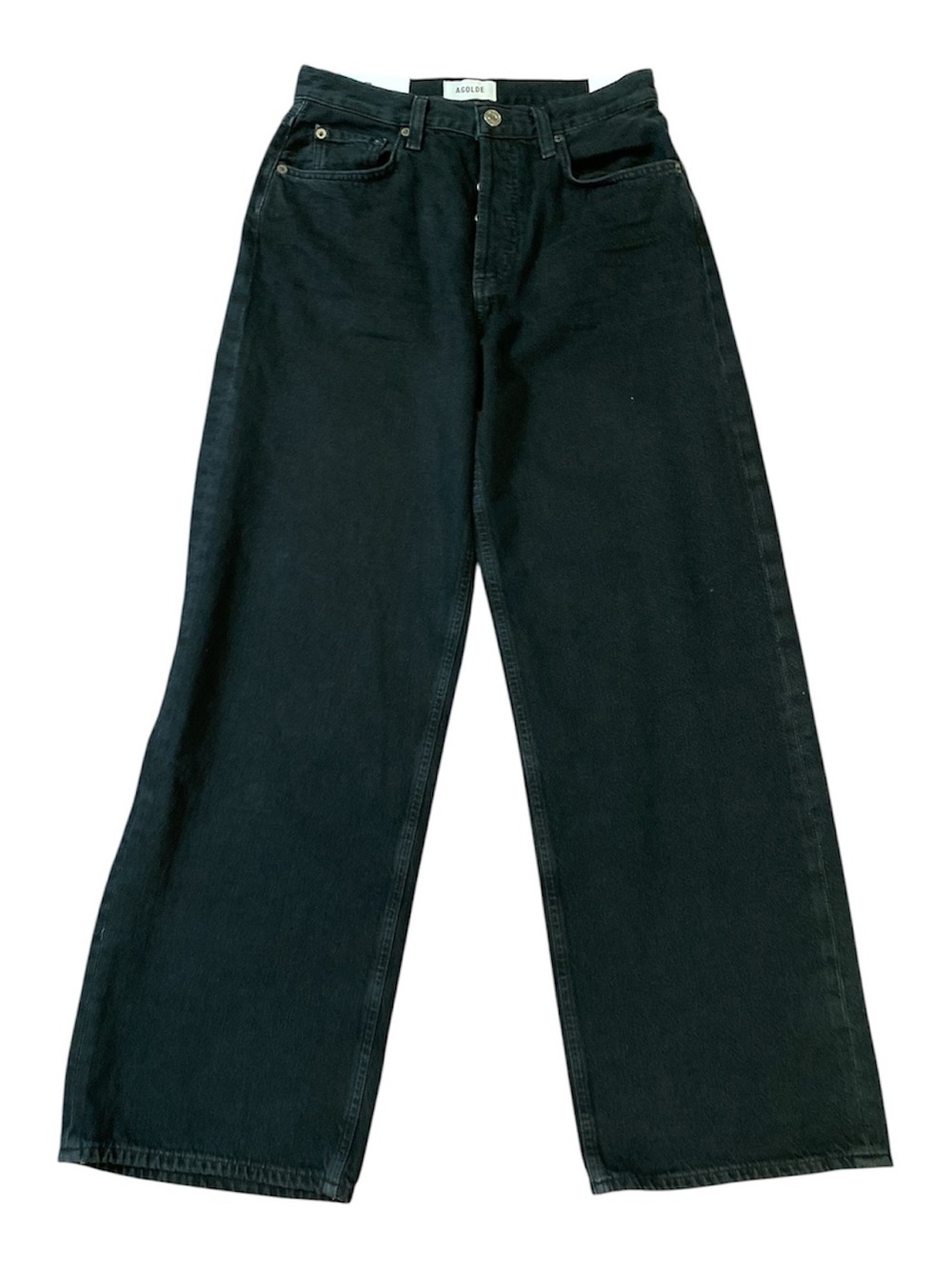 New with tag Agolde 100% cotton Low Slung Baggy jeans with women’s size 25*31”